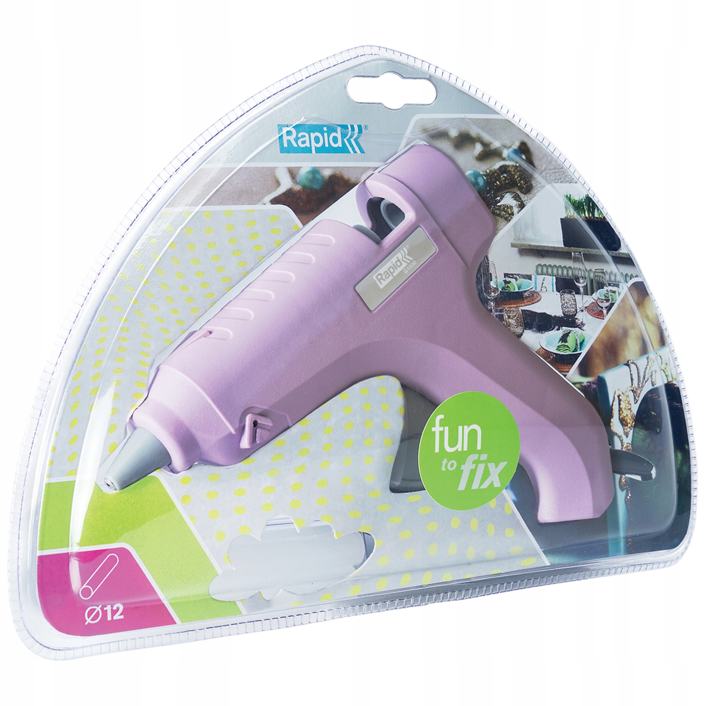 Pistolet do kleju Rapid Fun2Fix G1000 Zasilanie elektryczne