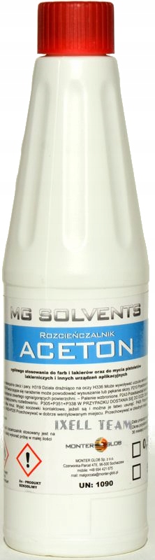 

Aceton Techniczny 0,5 L Czysty 450