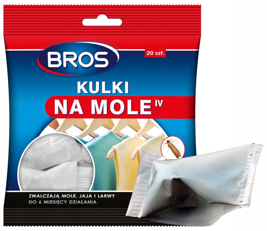 

Kulki Kwiatowe na Mole 20 sztuk Bros