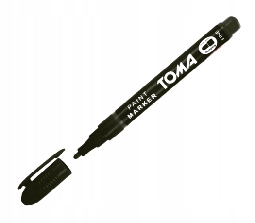 

Marker olejny olejowy 1.5mm czarny Toma