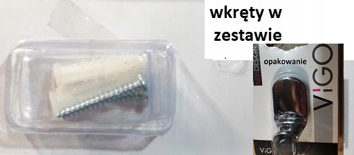 VIGO BISK WIESZAK OWALNY 07685 CHROM Kod producenta 07685