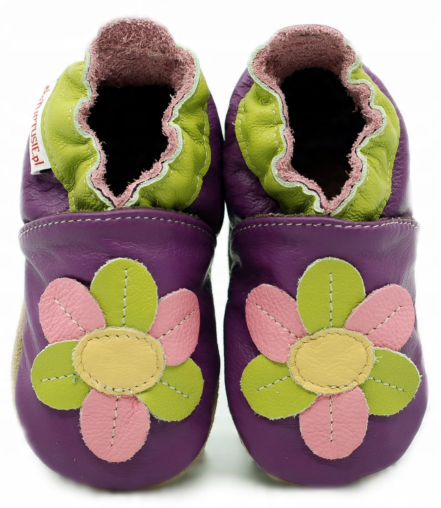 

ekoTuptusie Stokrotka Fiolet paputki, kapcie, r.22