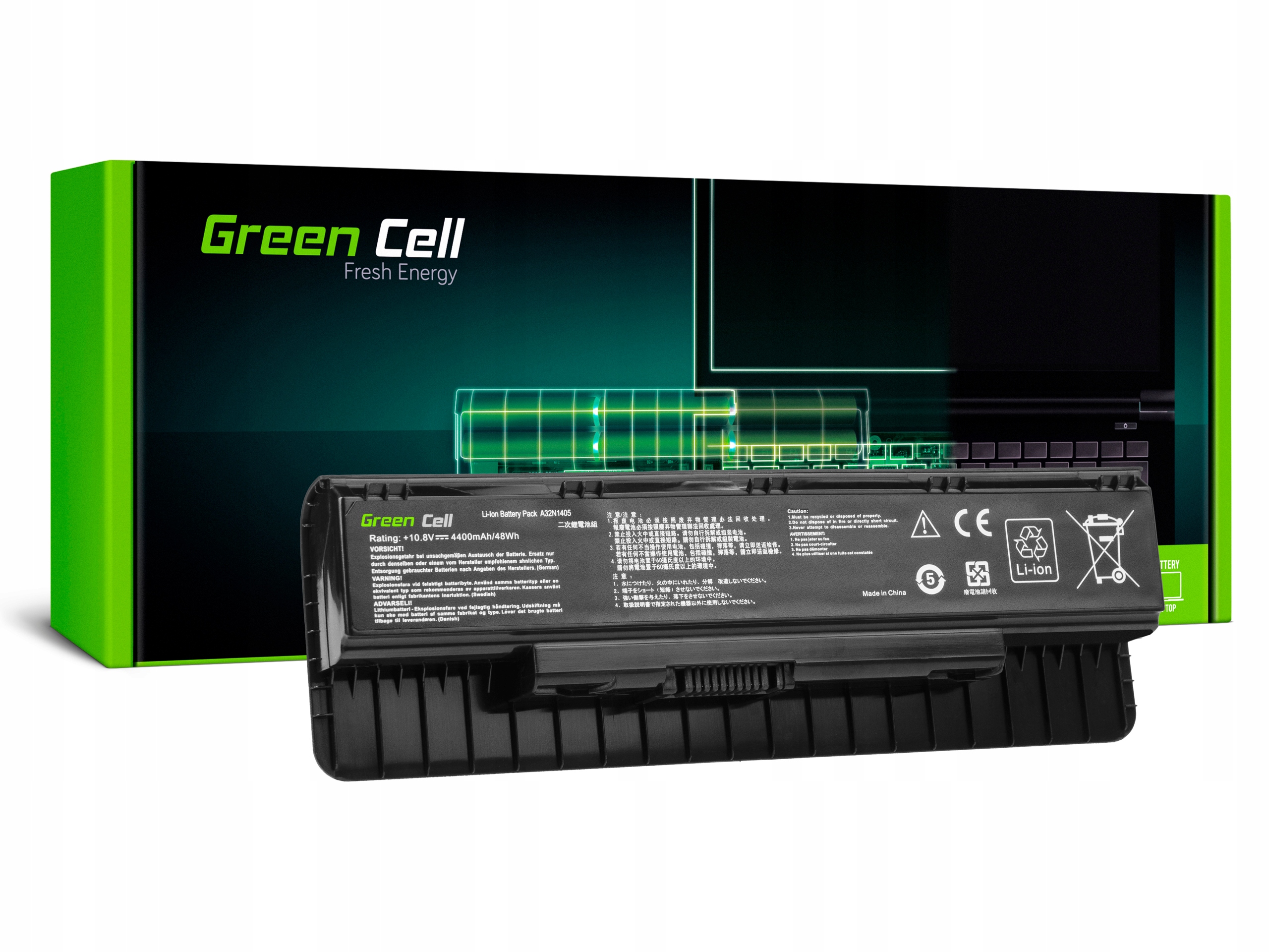 

Bateria A32N1405 do Asus N551 N551J N751 N551JM