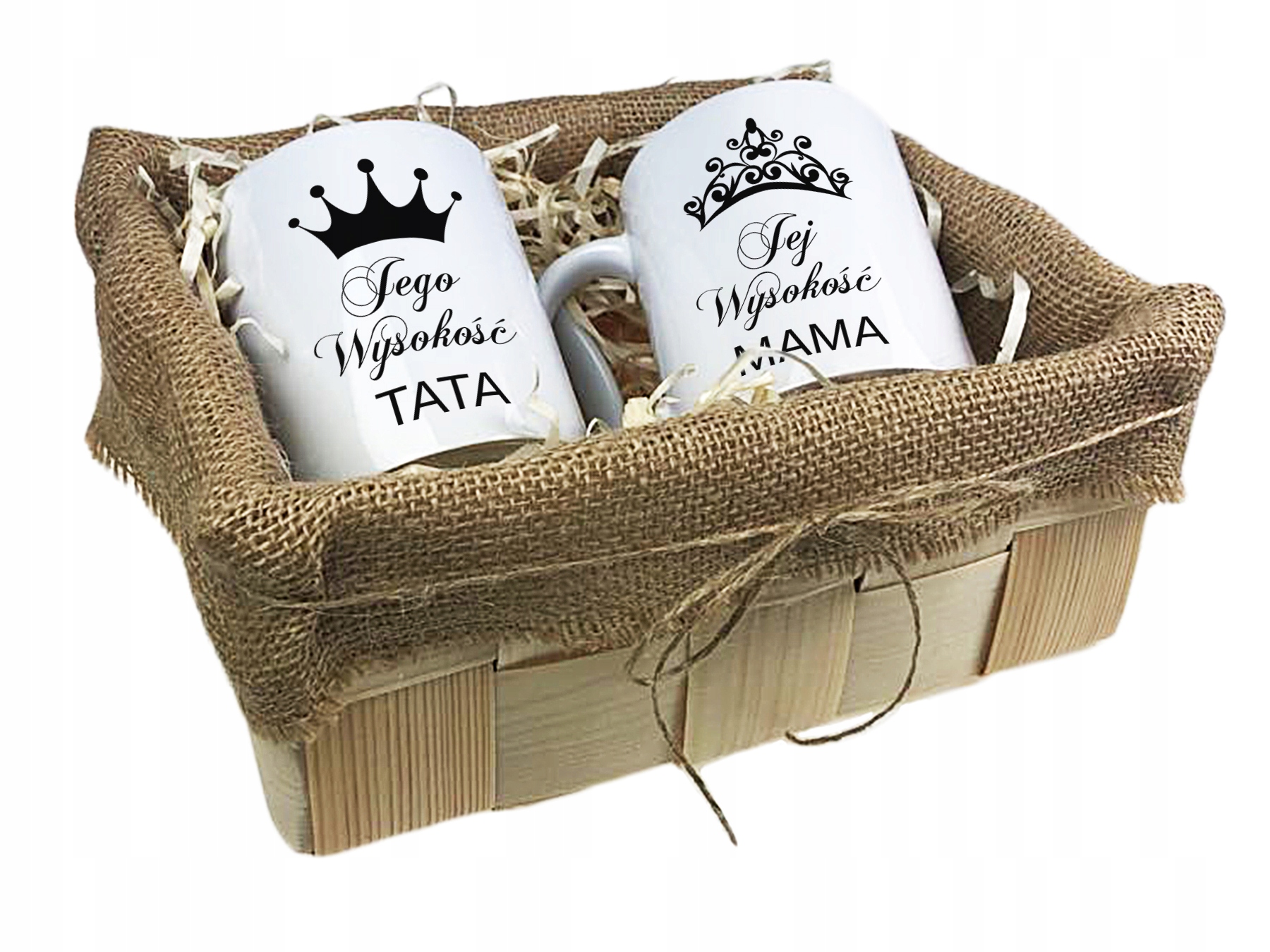 

Komplet Kubków Dla Rodziców Mamy Taty W Skrzynce