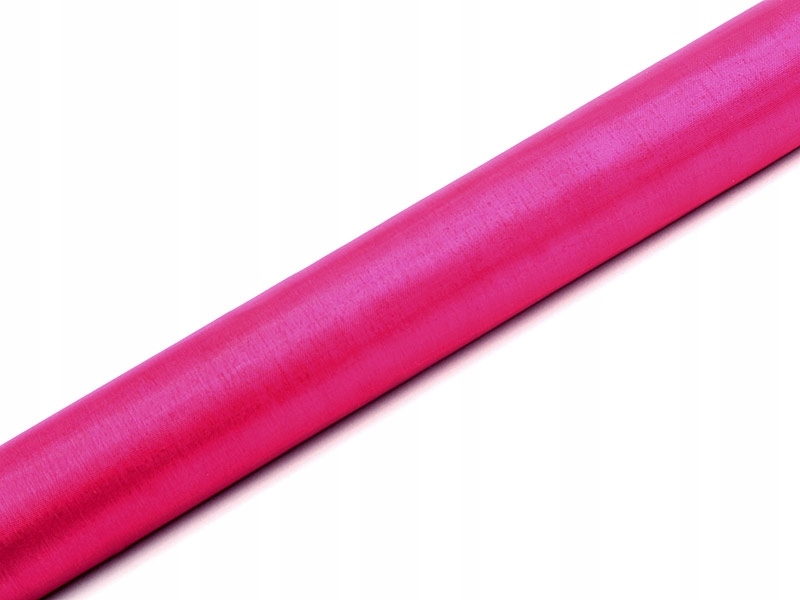 

Organza tiul kokarda wstążka 16cm/9m Ślub róż