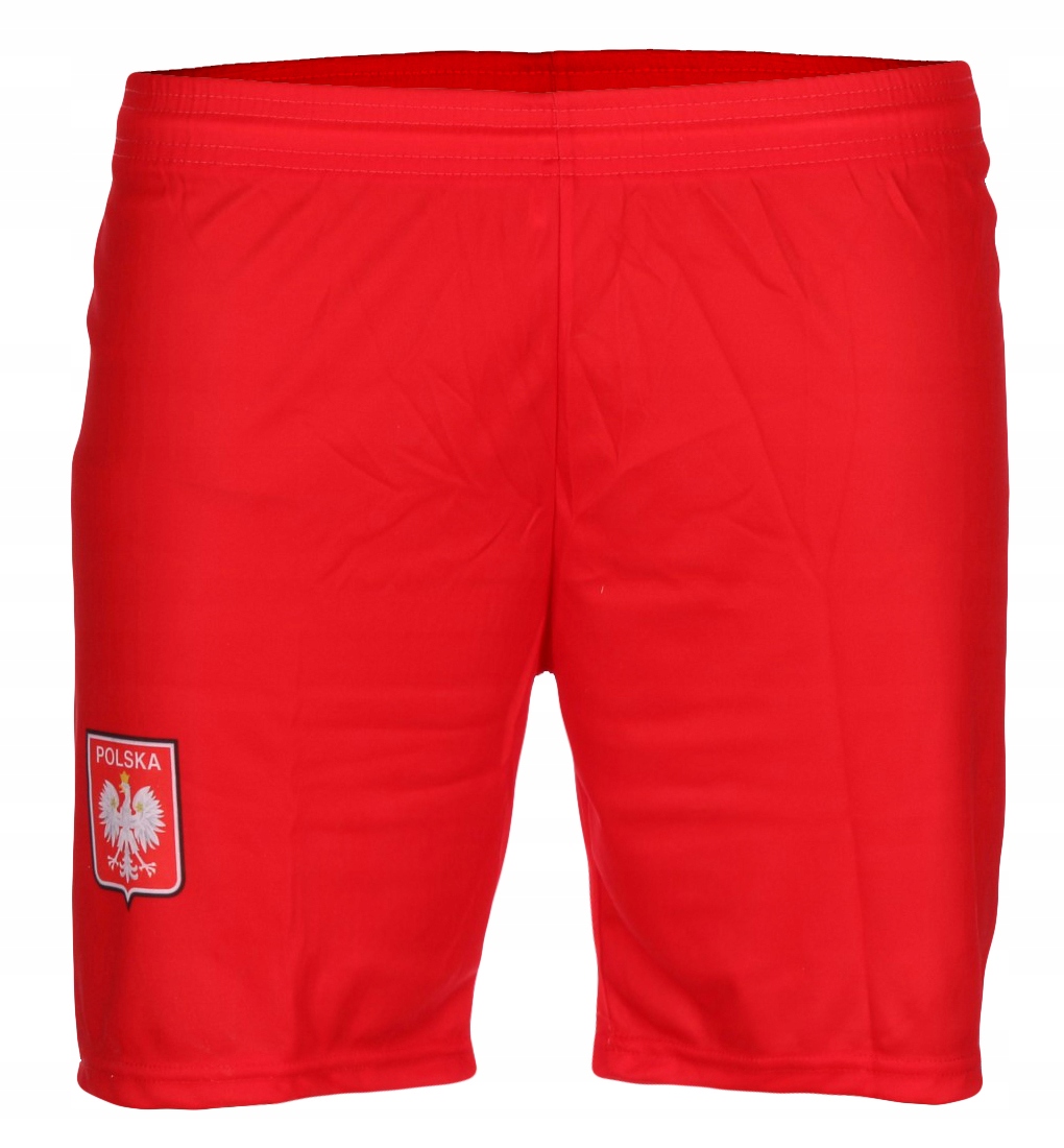 

Polska spodenki piłkarskie, sportowe na Wf r.158cm