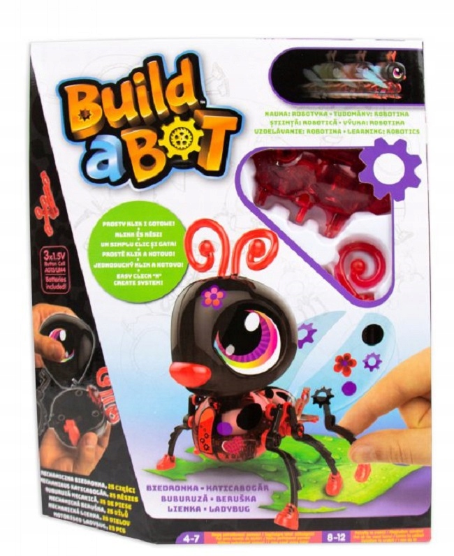 

Build A Bot Zbuduj Robota Biedronka owad Tm Toys