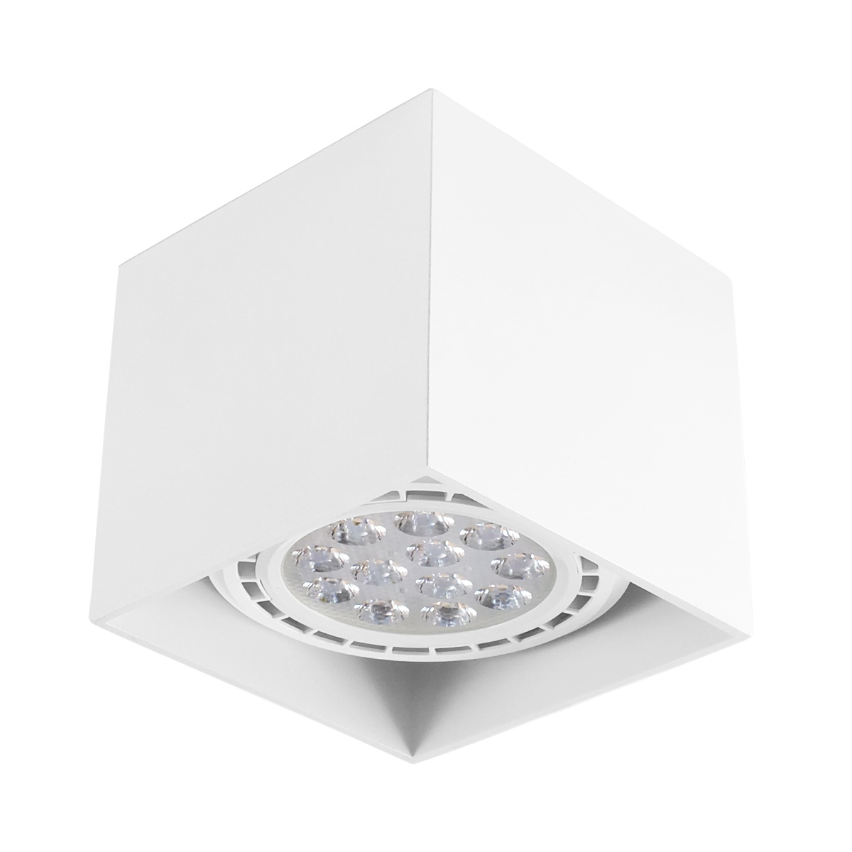 

Oprawa Natynkowa Kwadrat Eco GU10 AR111 Biała