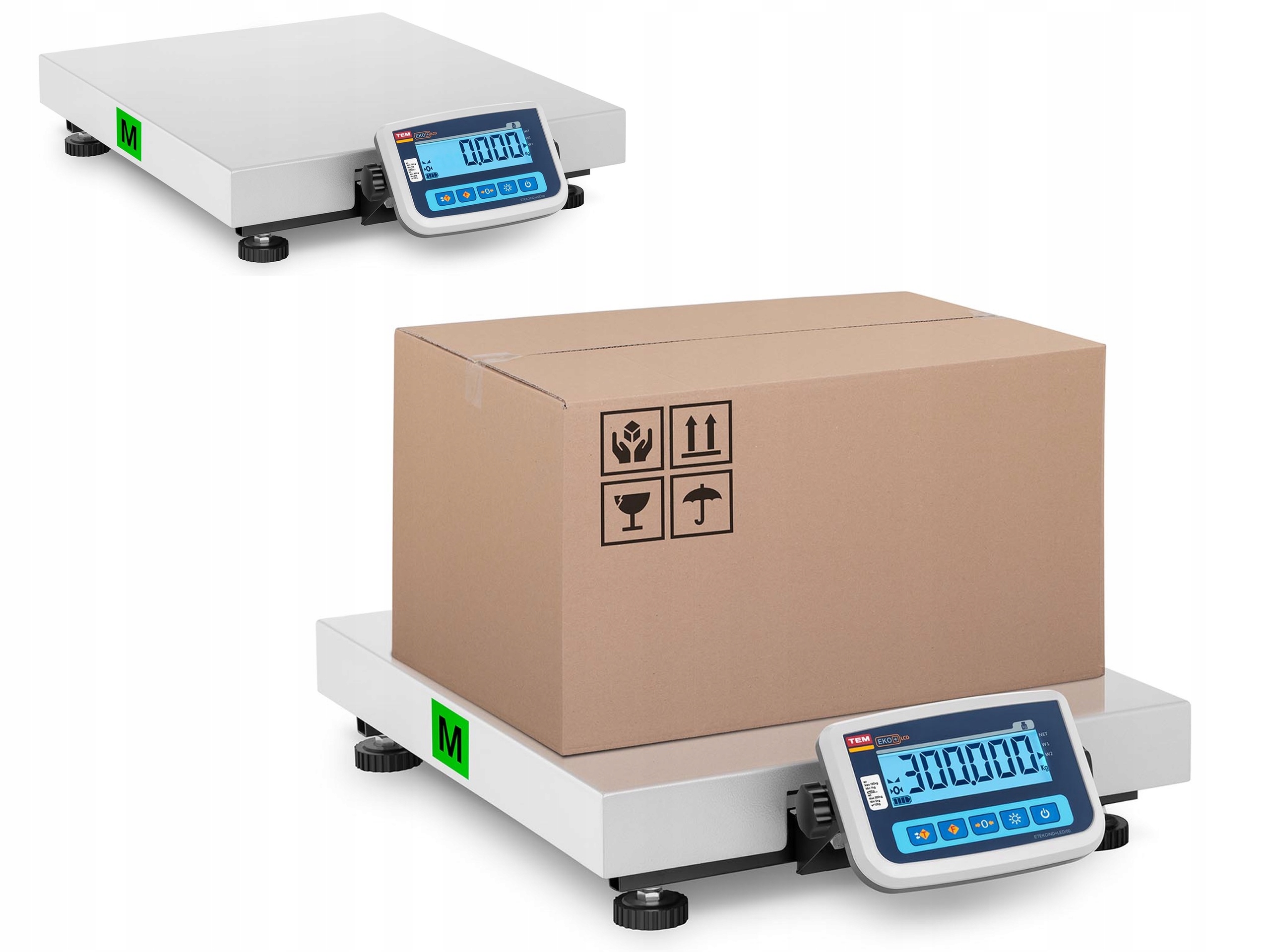 

Waga Platformowa Paczkowa Legalizacja 300kg/100g