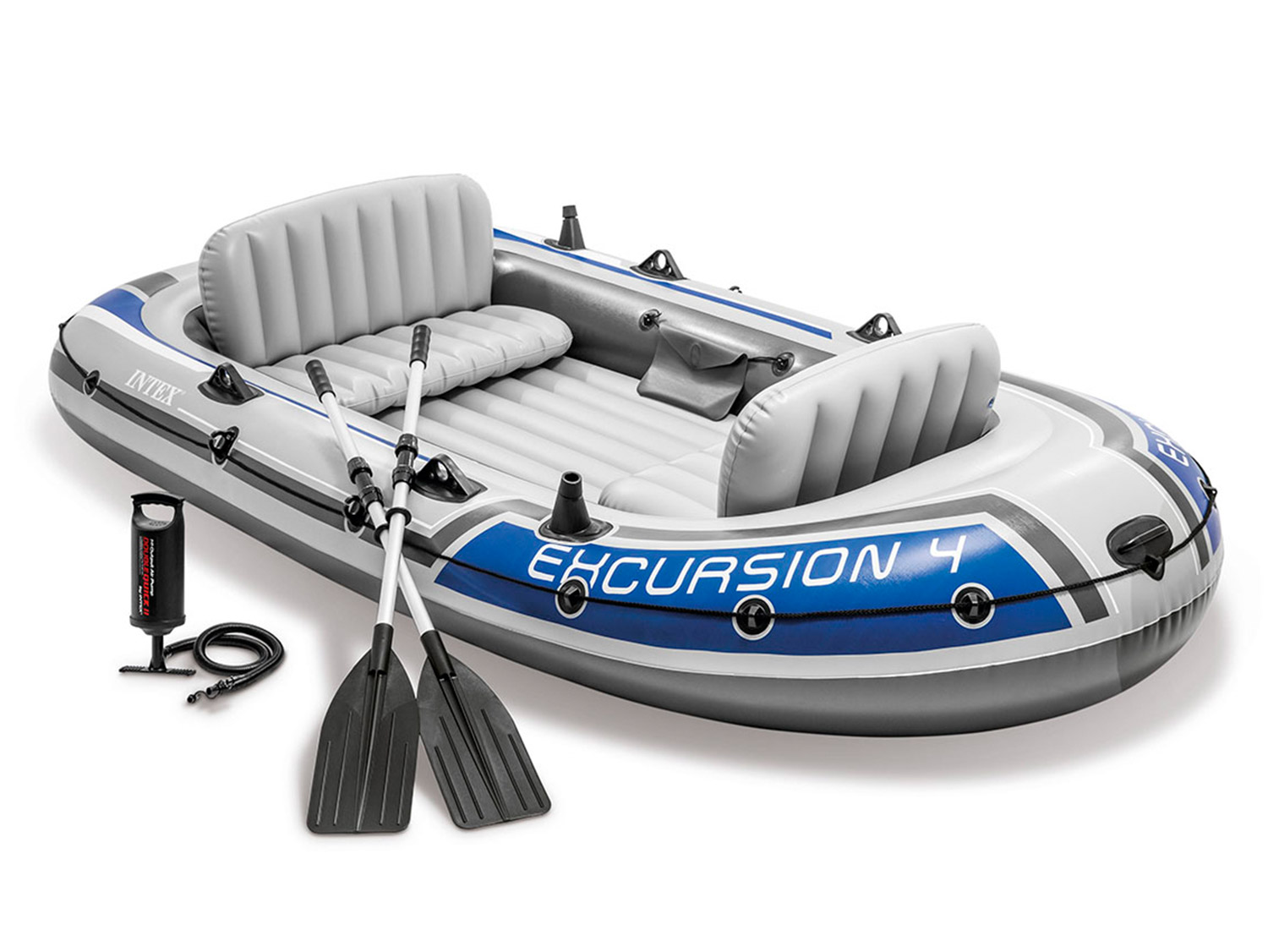 

Ponton Excursion 4 Osoby Wiosła Pompka Intex 68324