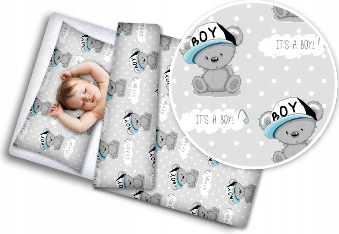 POŚCIEL DO ŁÓŻECZKA 120x60 DZIECIĘCA NIEMOWLĘCA 120X90 cm 2EL BABYMAM EAN (GTIN) 5902096777895