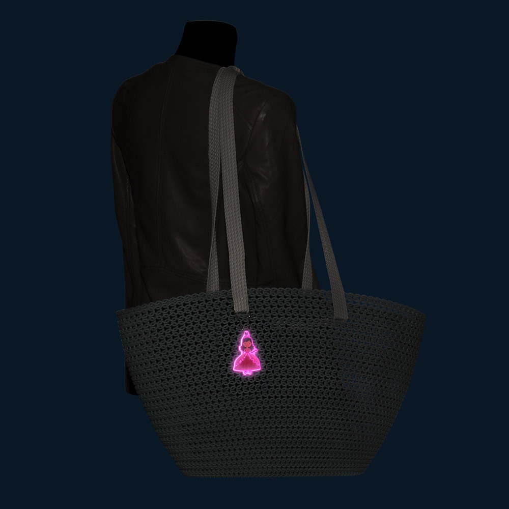 ODBLASKOWA ZAWIESZKA ODBLASK BRELOK POLICJA AUTO POLICYJNE RADIOWÓZ Marka inna