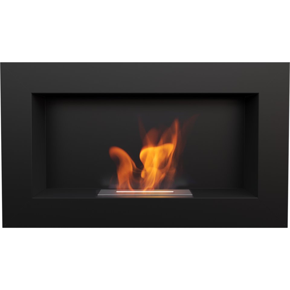 Biokominek bezdymny GOLF czarny + SZYBA + Kamyki Marka Kratki