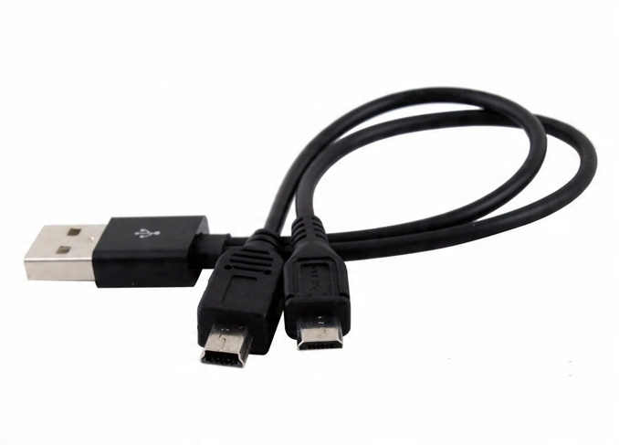 

Kabel Rozdzielacz Adapter Usb Micro Usb Mini Usb