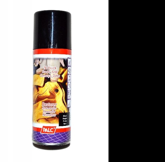 

Farba Spray Do Butów Zamszu Nubuku Czarny 200 ml