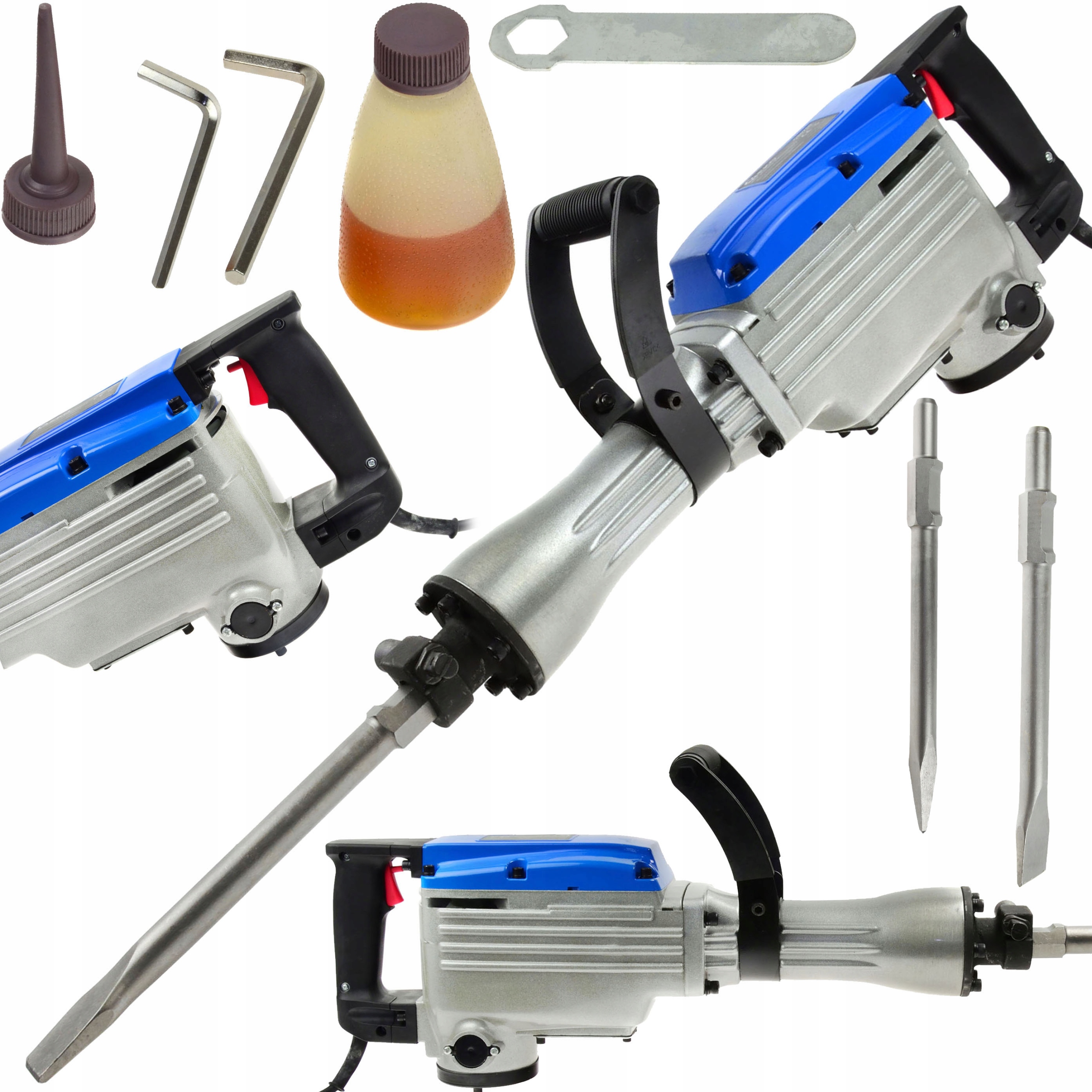 

Młot Wyburzeniowy Udarowy Do Kucia Hex 1500W 42J