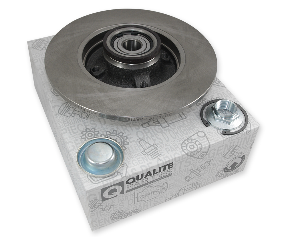 4246.Z9 - ЗАДНІЙ ГАЛЬМІВНИЙ ДИСК + ПІДШИПНИК + ABS PEUGEOT 307