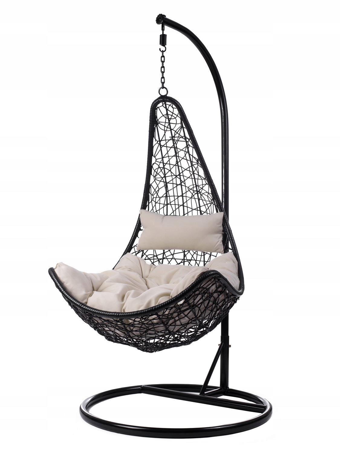 FOTEL WISZĄCY BUJANY OGRODOWY KOSZ HUŚTAWKA CABANA Kod producenta 4025