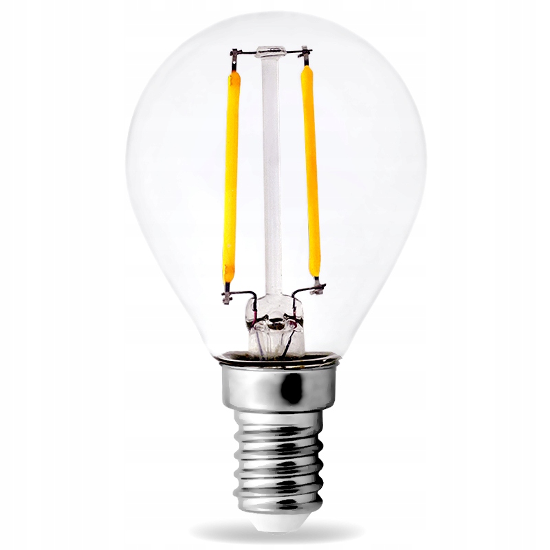 

Żarówka Led filament kulka 230V E14 B45 2W 25W