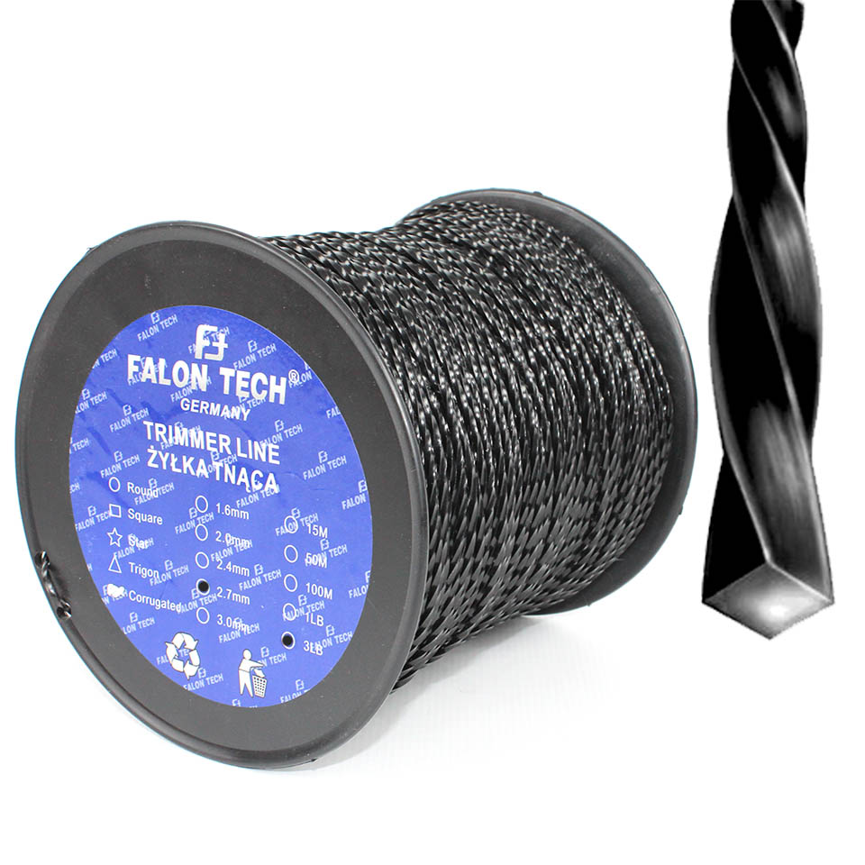 

Żyłka Tnąca Do Kosy Karbowana 2,7 mm 274