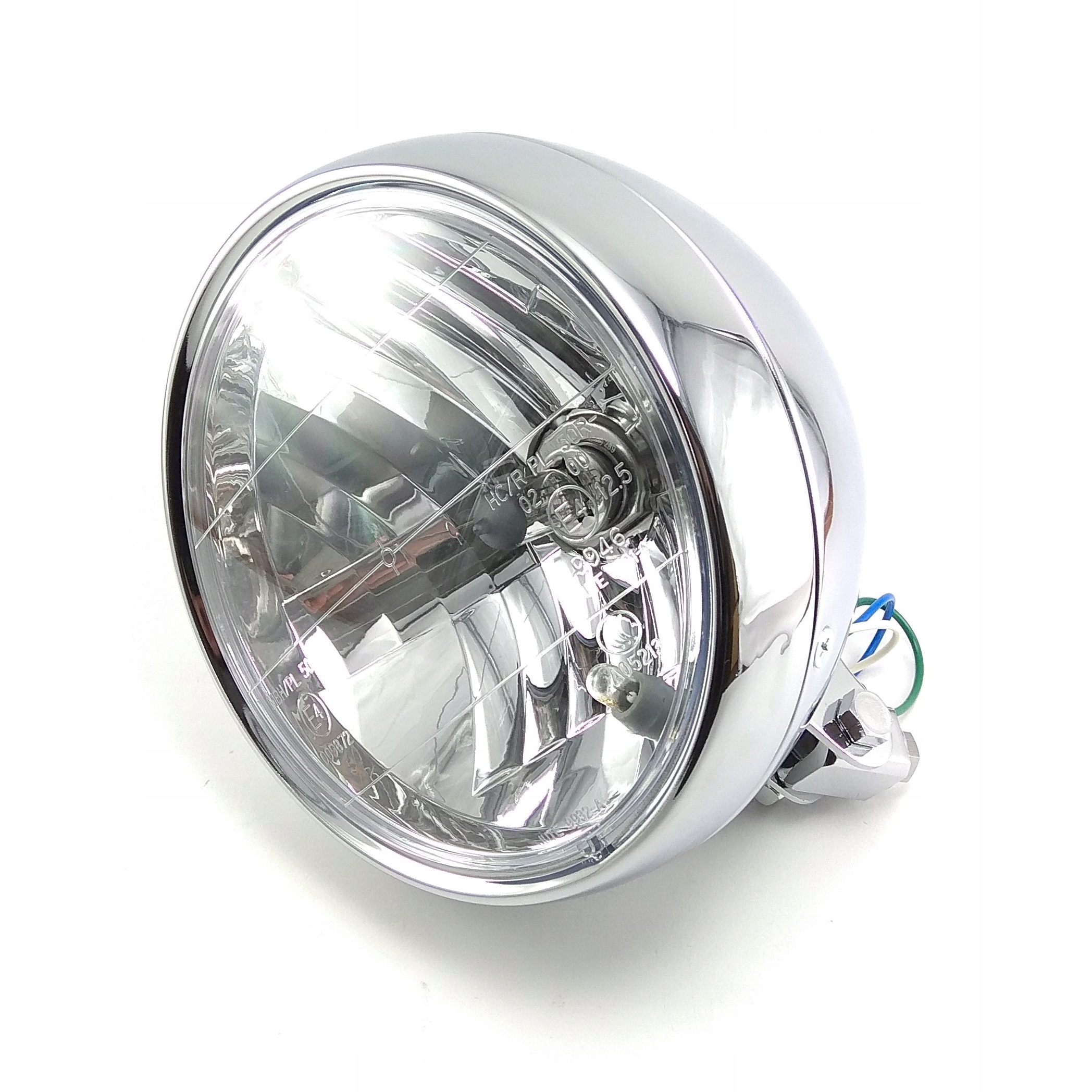 

Lampa przednia Duża Chopper Street Homologacja