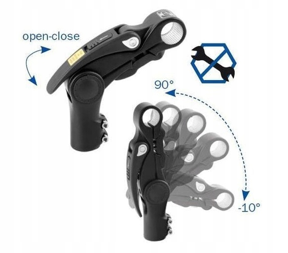 REGULOWANY Wspornik Mostek PROMAX -10/+90 ahead Model PROMAX