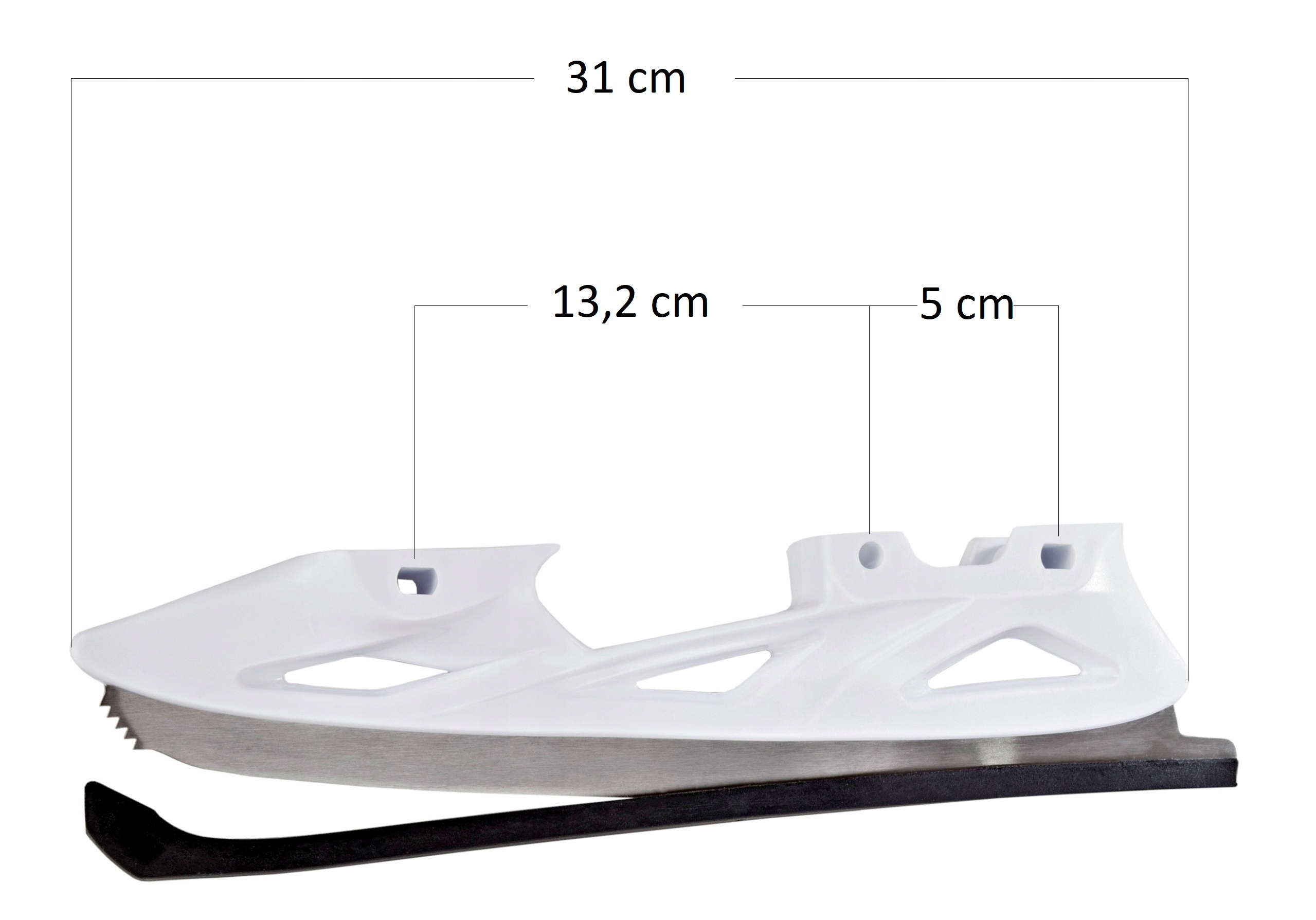 Płozy łyżwowe figurowe RAVEN Profession White L 38-42 Model Profession