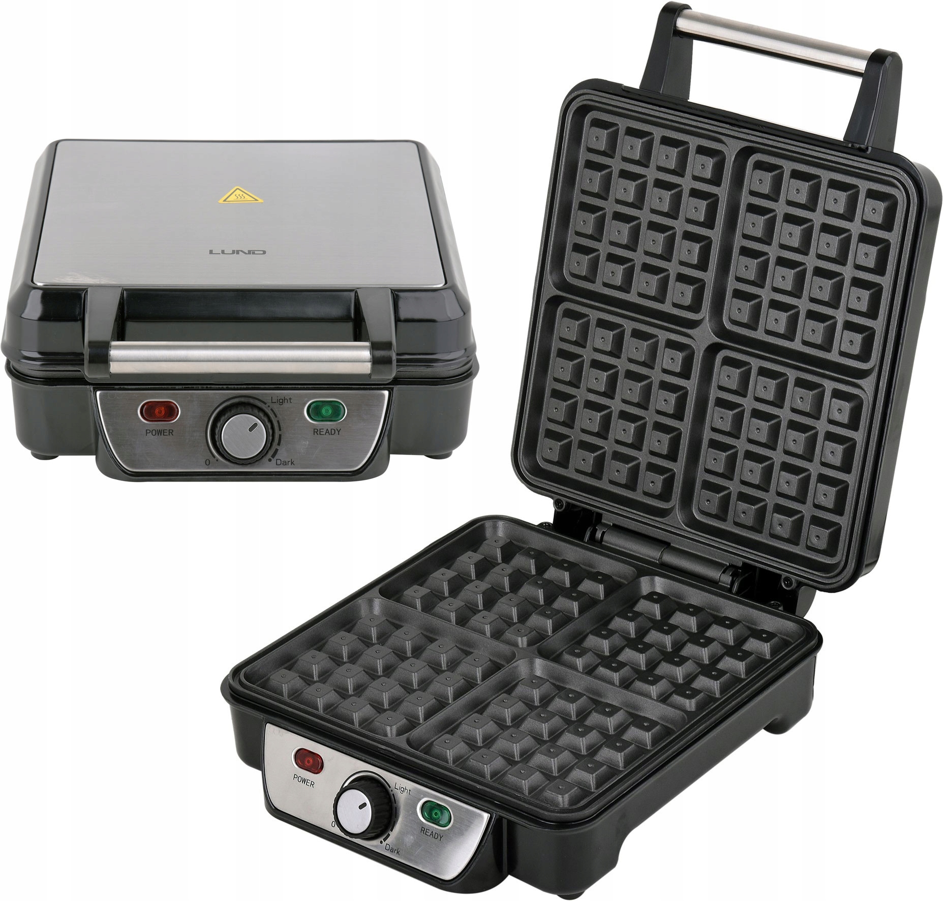 

Gofrownica 4 Gofry Kwadraty Regulacja Temp. 1100W