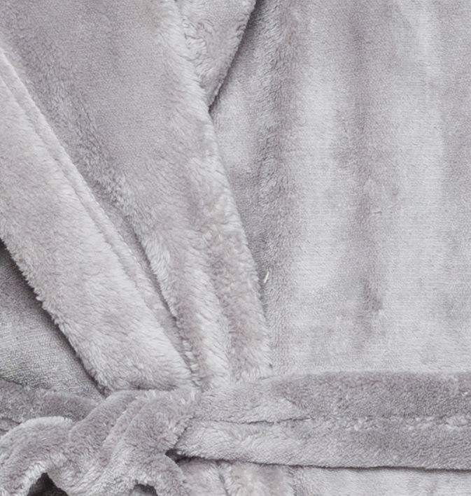 CIEPŁY MIŁY DŁUGI SZLAFROK MĘSKI Z KAPTUREM XXL Wzór dominujący inny wzór