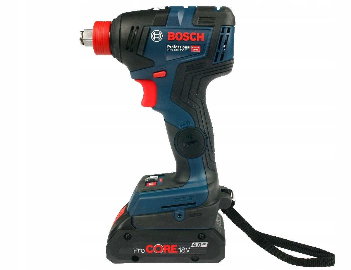 KLUCZ UDAROWY GDX 18V-200 C BOSCH 2x4,0Ah L-BOXX Kod producenta 06019G4206