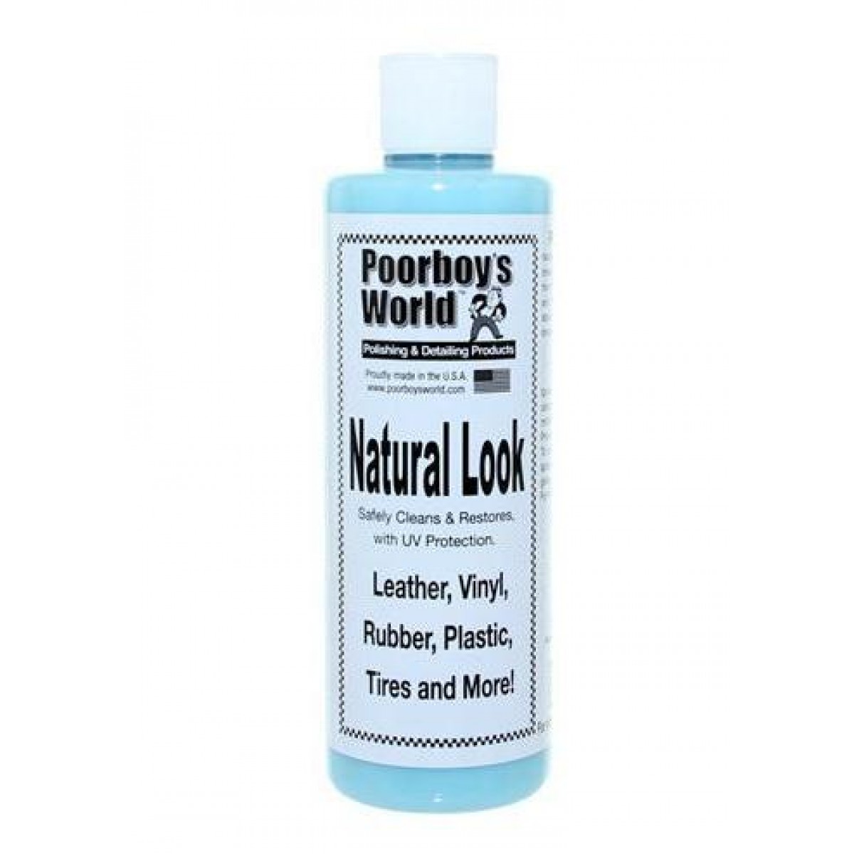Poorboy's Natural Look dressing do plastików i winylu do ochrony 473 ml