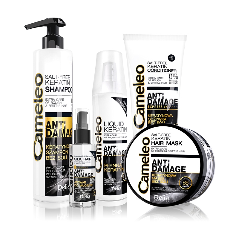 DELIA CAMELEO - PŁYNNA KERATYNA WŁOSY ZNISZCZONE Kod producenta W-002729-006-PL