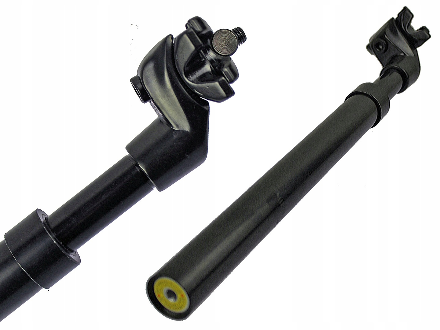 SZTYCA AMORTYZOWANA WSPORNIK ALU 25,4 350mm BLACK