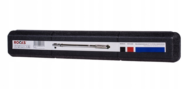KLUCZ DYNAMOMETRYCZNY 1/2 42-210 NM, DWU Marka Rooks