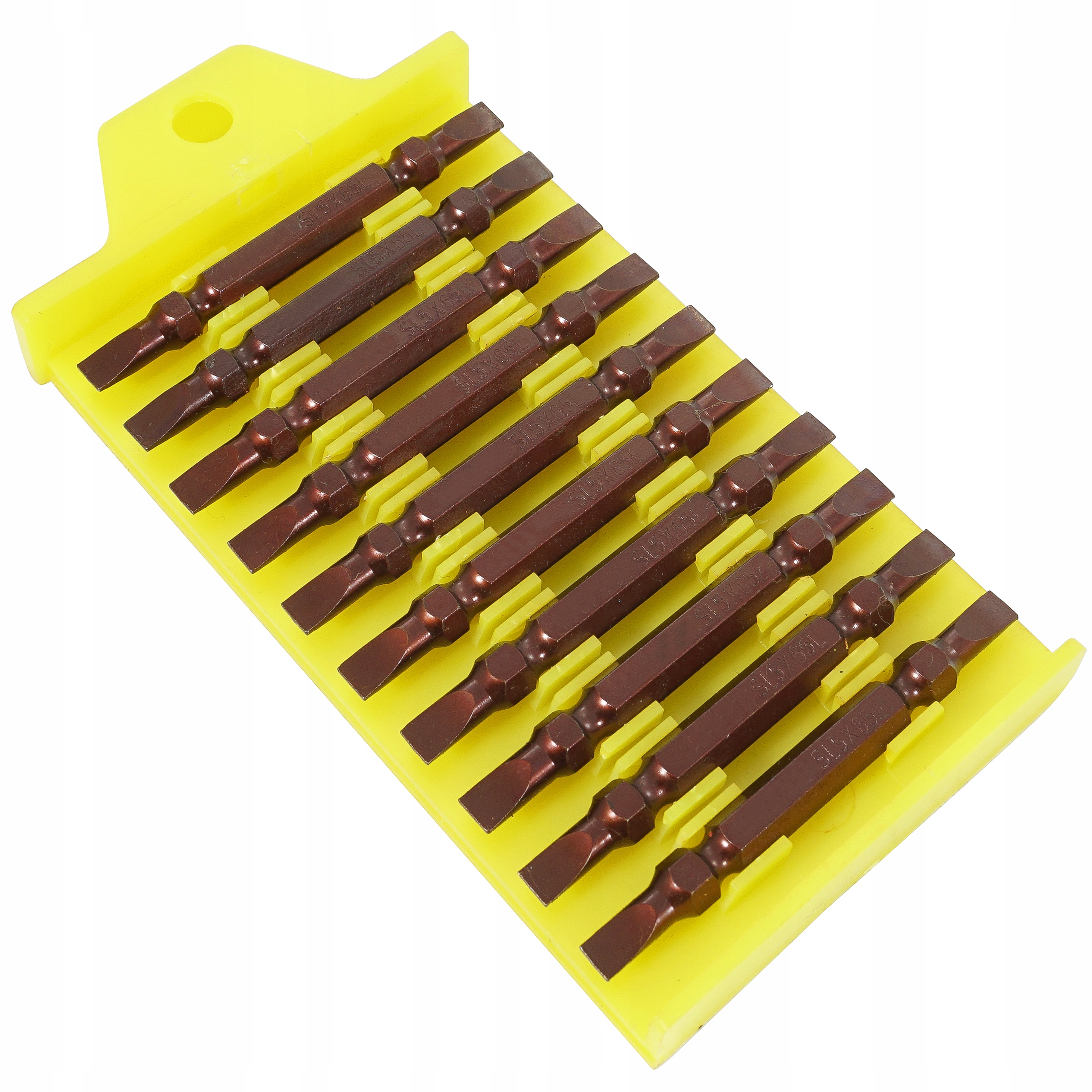 

Zestaw Bitów Końcówek 1/4 SL5x65 mm S2 10 Sztuk
