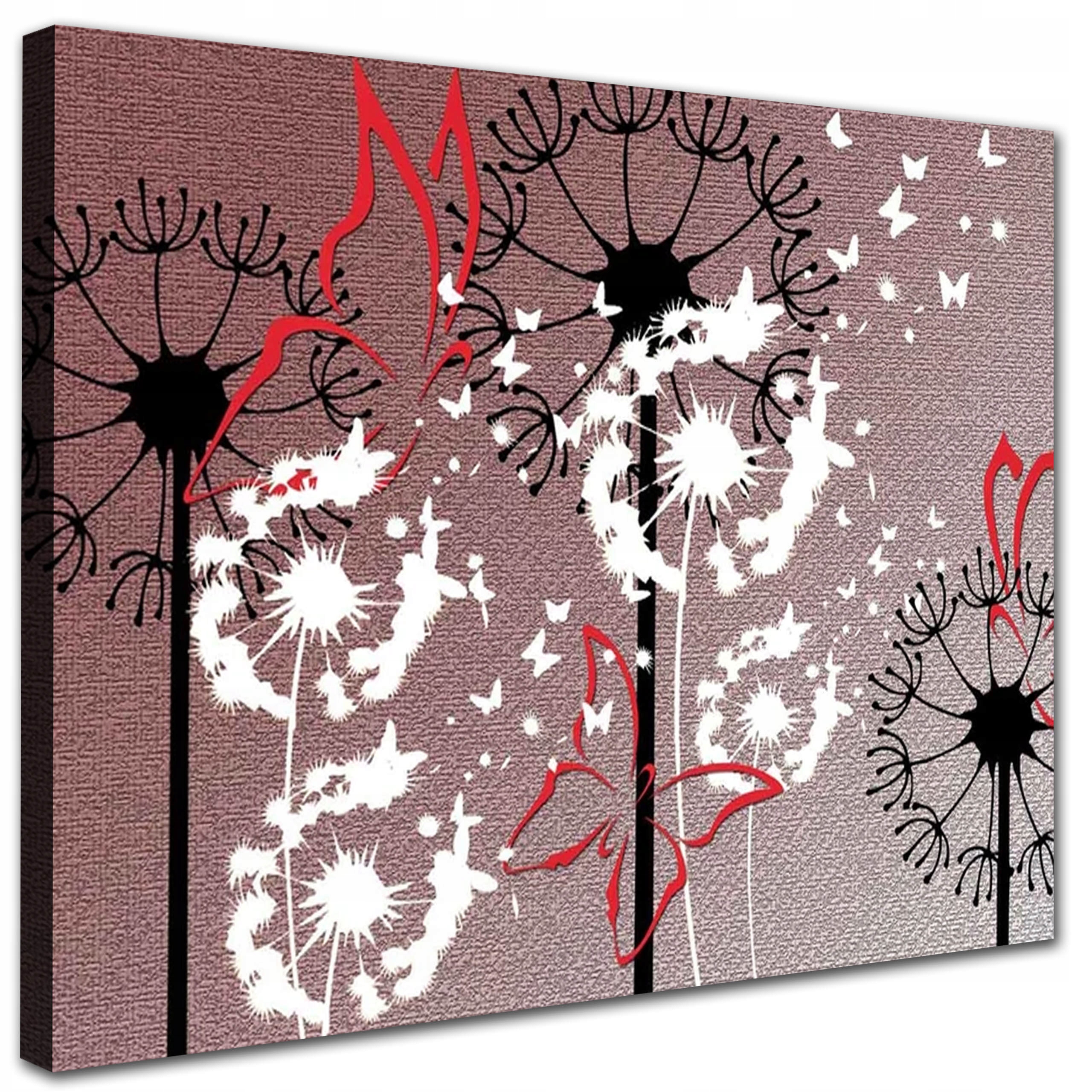 

Obraz do pokoju mniszek motyl kolorowy 50x40