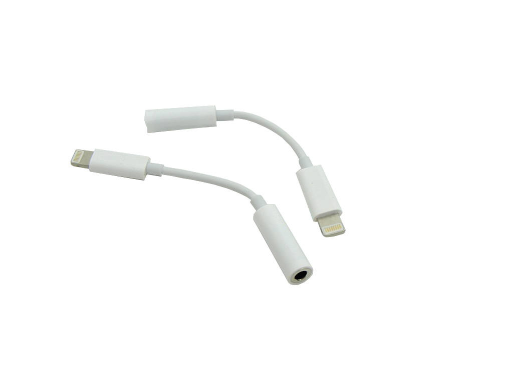 

Adapter do iPh 7 7+ 8 8+ X na jack 3,5mm biały