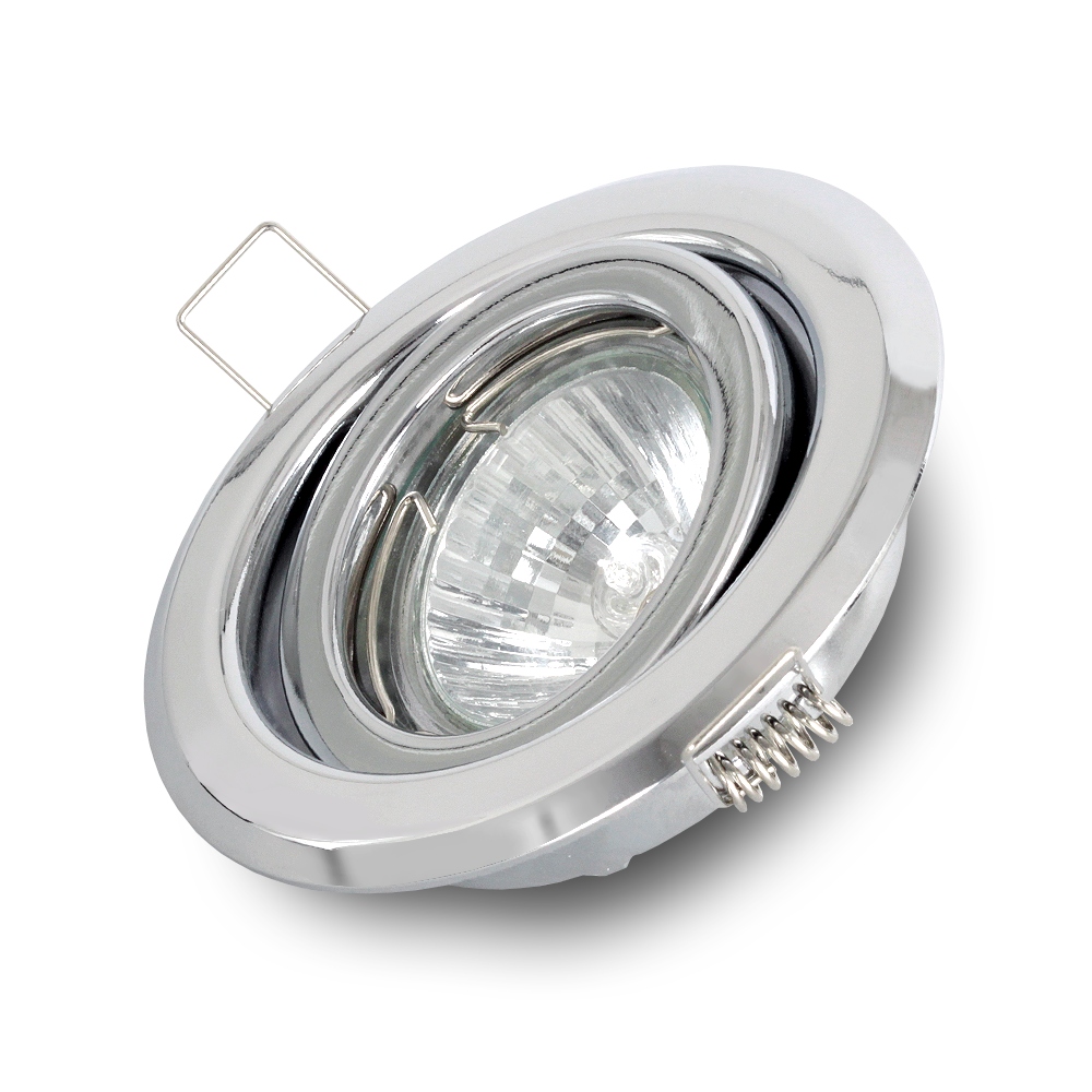 

Oczko oprawa halogen sufitowa do Led Ruchoma Chrom