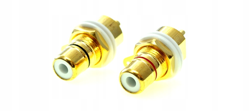 

Gniazdo Rca / Cinch komplet Hq miedź / teflon