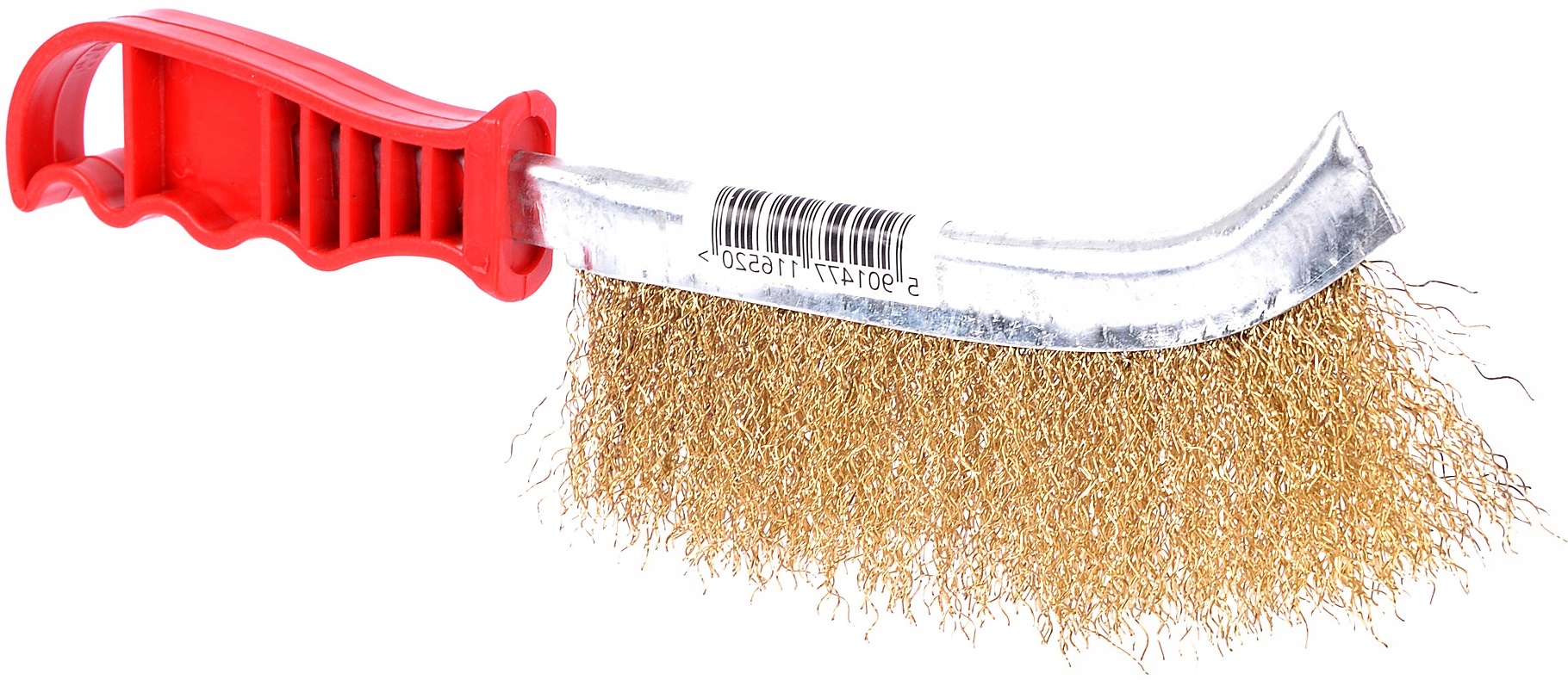 SZCZOTKA RĘCZNA DRUCIANA MOSIĘŻNA D RDZY ZABRUDZEŃ