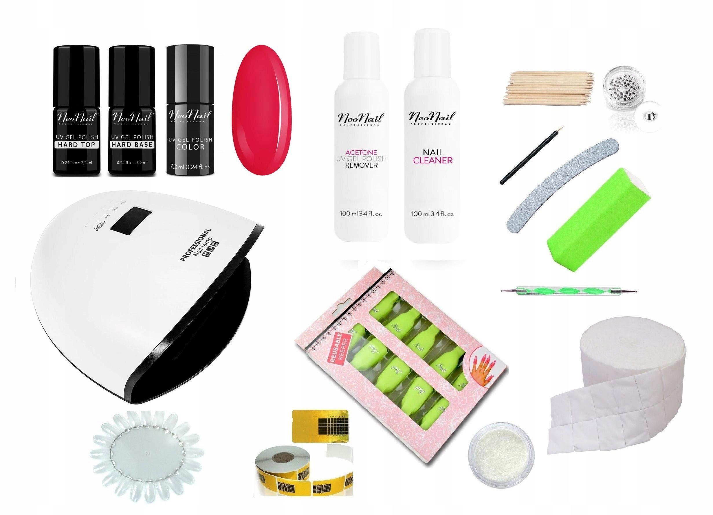 

Zestaw do Hybryd 3x NeoNail Lampa N5 Dual 48W