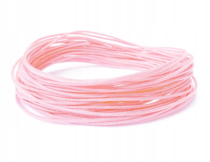 M25 0,8mm Sznurek nylon topliwy 5m jasny Różowy