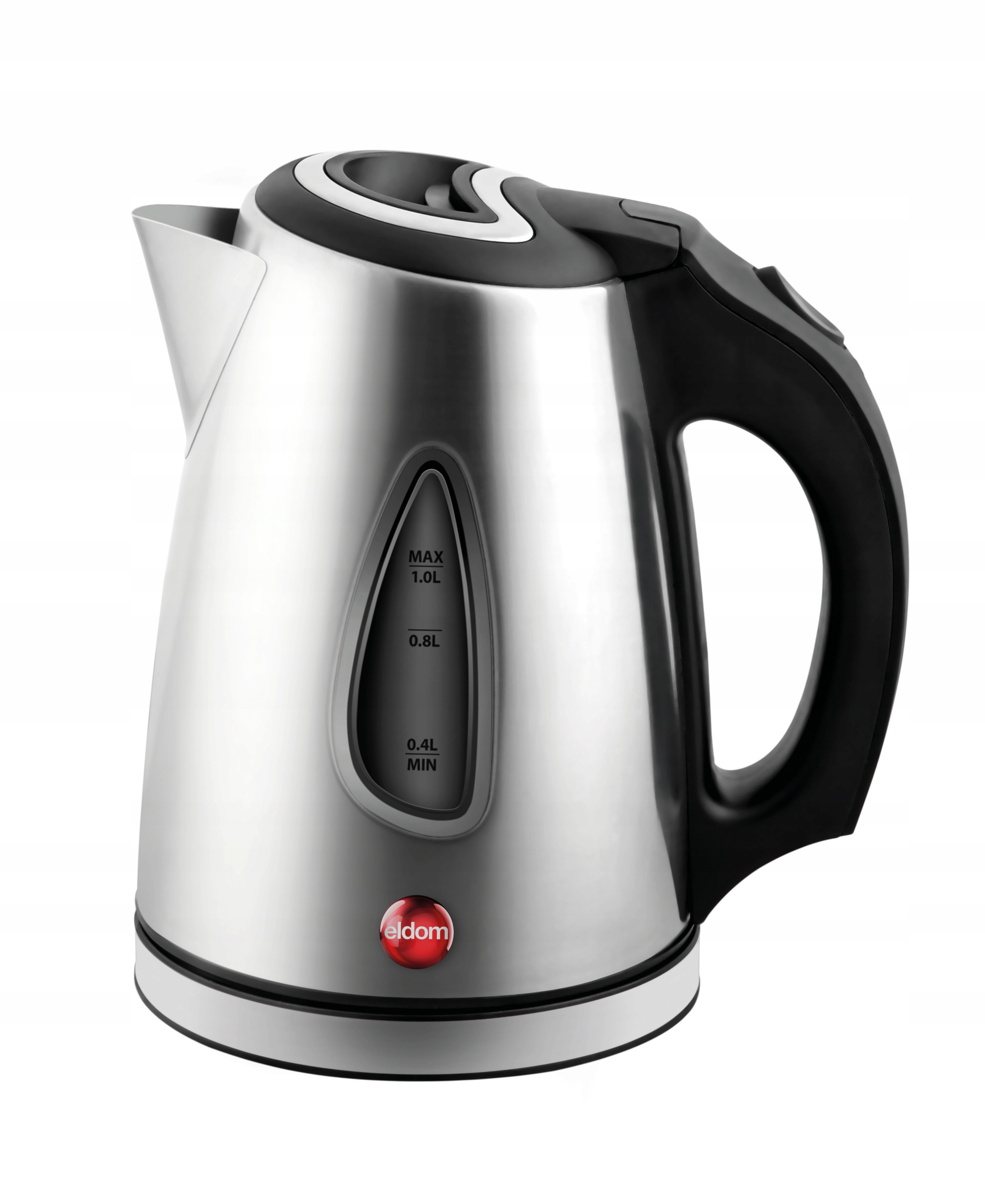 CZAJNIK ELEKTRYCZNY ELDOM HUMIE CS10 1500W 1L Bezpieczeństwo automatyczne wyłączanie po zdjęciu z podstawy