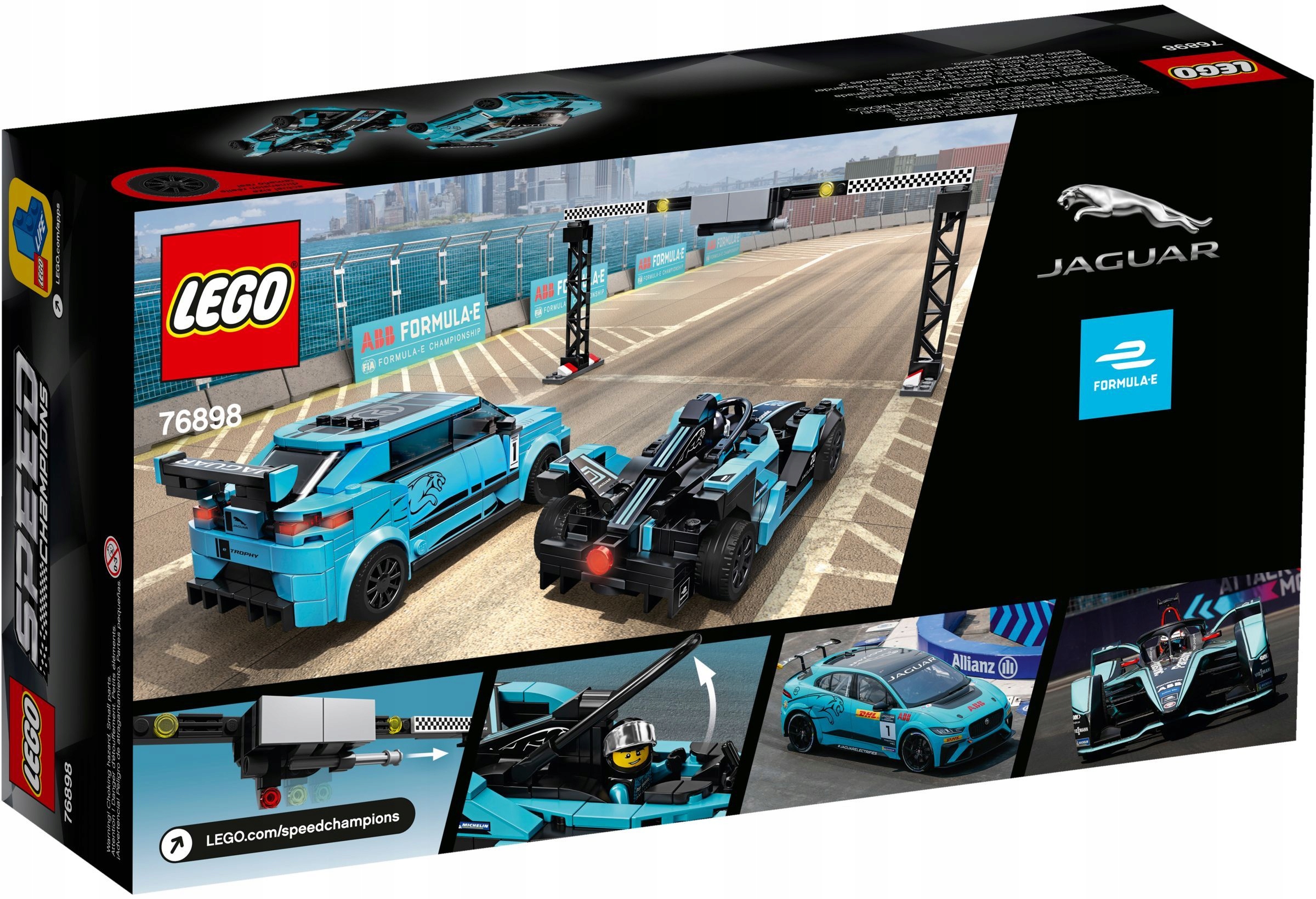 LEGO SPEED 76898 FORMULA E JAGUAR RACING I-PACE Numer produktu 76898