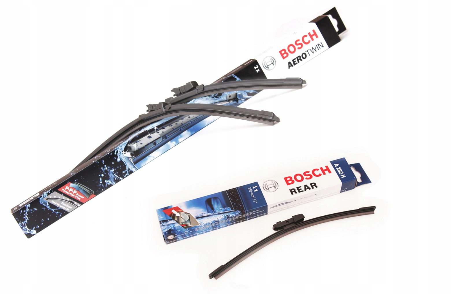 WYCIERACZKI BOSCH PRZÓD+TYŁ VW GOLF 7 VII POLO AW1 SEAT ATECA AUDI A1 GBA