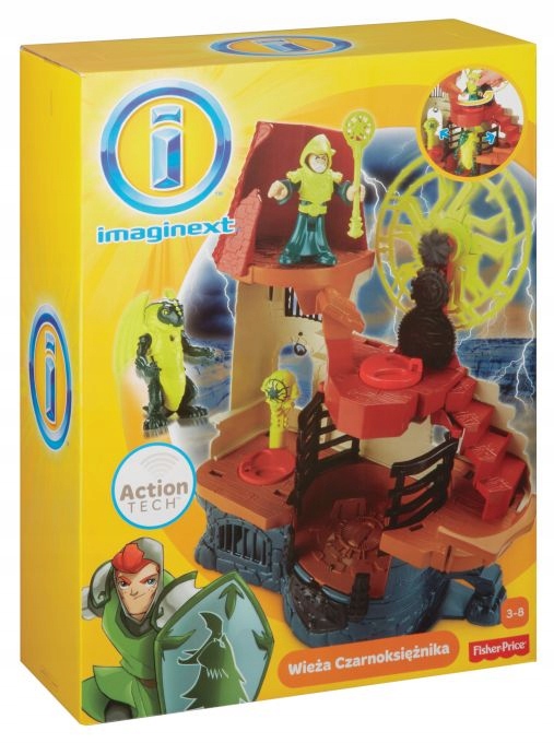Fisher Price Imaginext Wieża Czarnoksiężnika