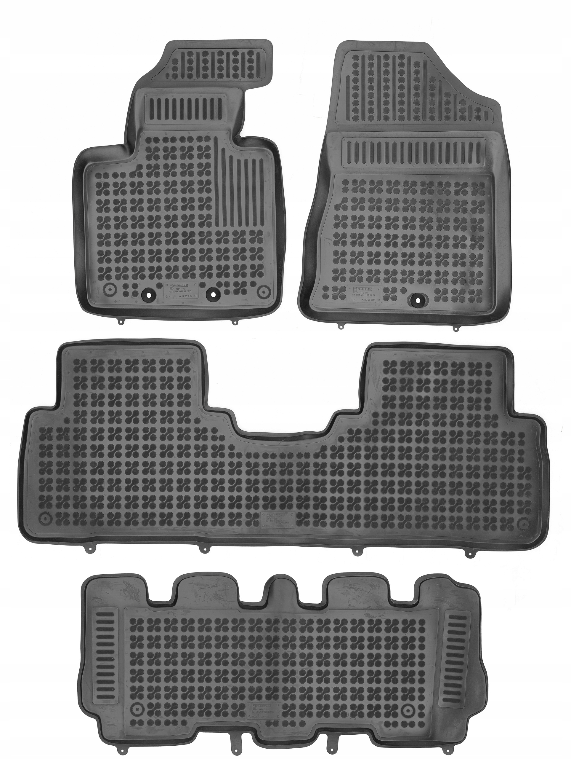 DYWANIKI PODL. KIA SORENTO 15- 7 OS.