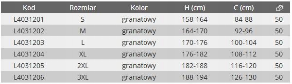 Koszulka polo granatowa Lahti Pro 190G rozmiar L Rodzaj polo