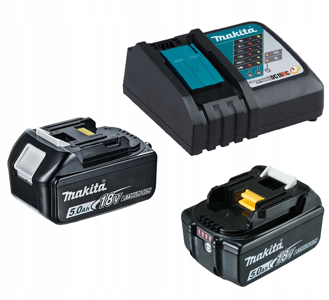 

Ładowarka DC18RC 2 akumul BL1850B 5Ah Lxt Makita