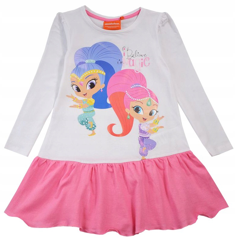 

Shimmer I Shine Sukienka Tunika Bawełna 98 E309B